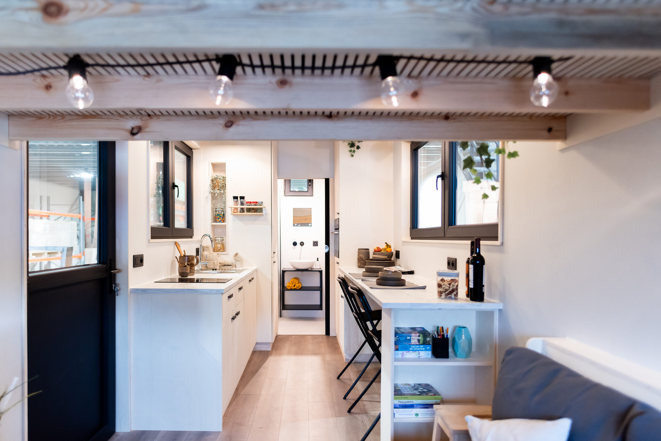 Foto van de binnenkant van een zorgwoning op maat
